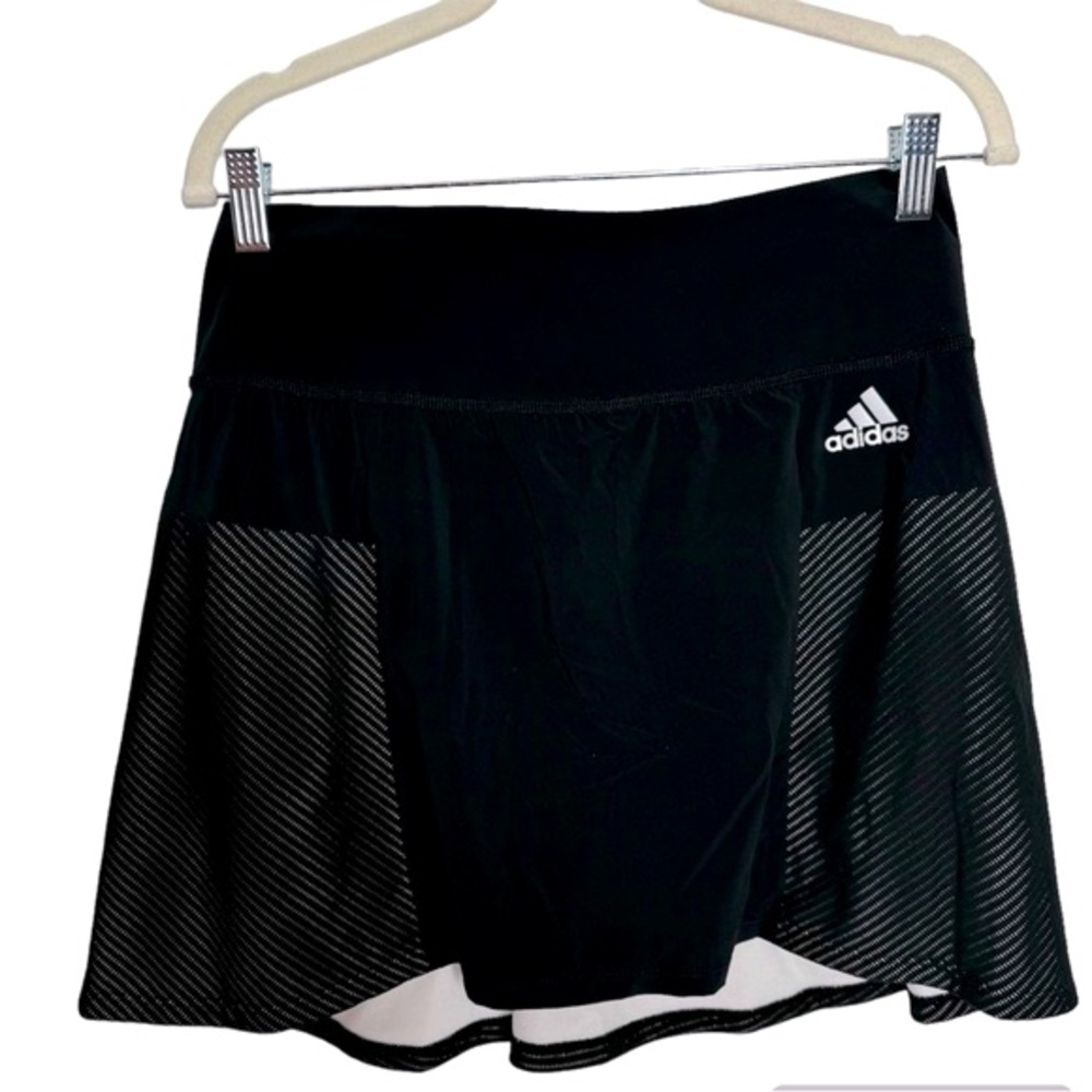ADIDAS Women's HEAT.RDY Black Sporty Golf Skort Size Medium NWT